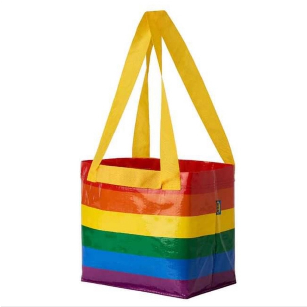 FREE w/ purchase NWT IKEA rainbow pride tote bag